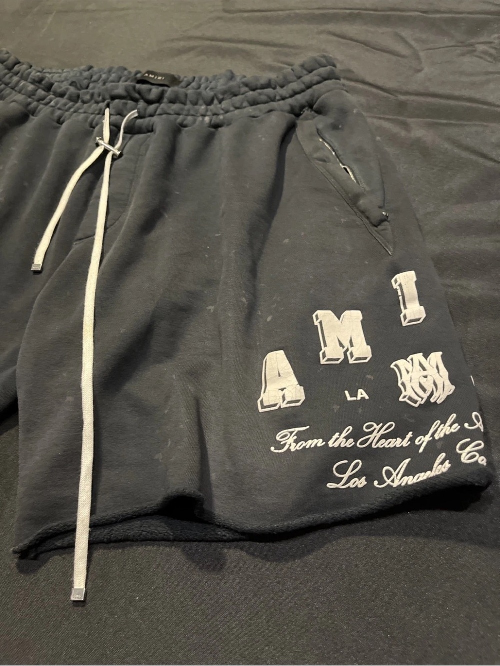 $790 AMIRI SHORTS COOL VINTAGE STYLE COLLEGIATE MENS XL